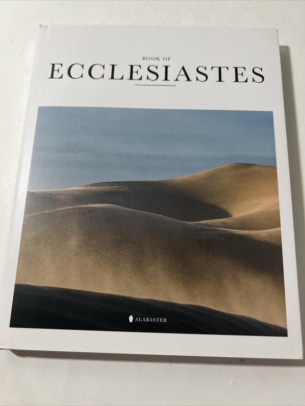Book of Ecclesiastes by Alabaster Co (2020, Hardcover) Like new