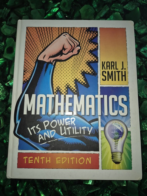 Mathematics: Its Power and Utility by Smith, Karl Great!!