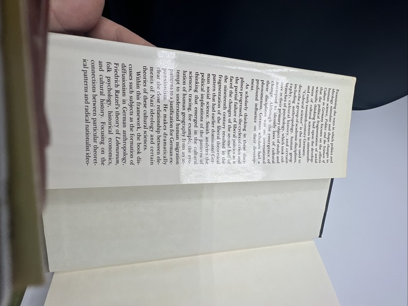 Politics and the Sciences of Culture in Germany, 1840-1920 By Woodruff D Smith gallery