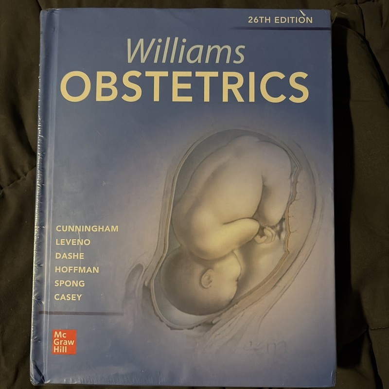 Williams Obstetrics 26e by F. Gary Cunningham, Jodi S. Dashe, Barbara L….