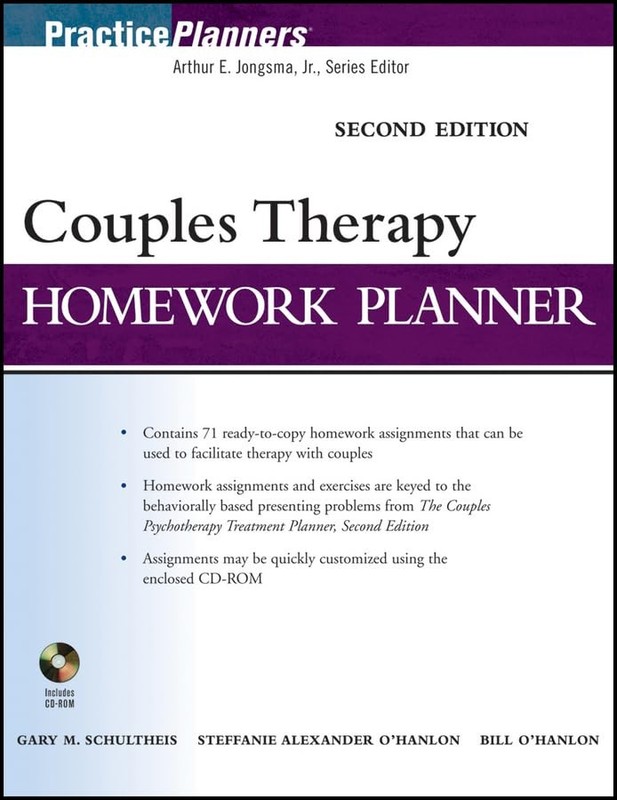 Couples Therapy Homework Planner (Pr…, O?Hanlon, Bill