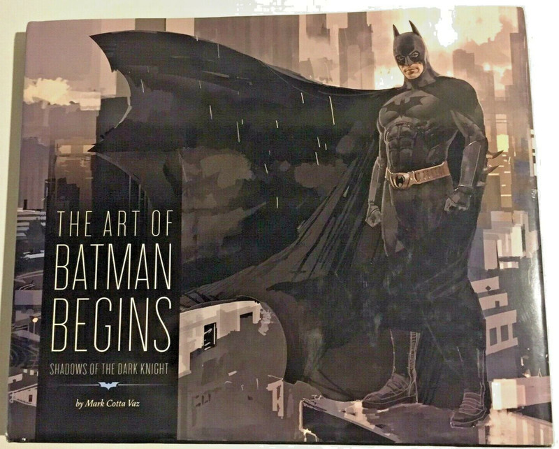 THE ART OF BATMAN BEGINS : Shadows of the Dark Knight by Mark Cotta Vaz~HC~2006