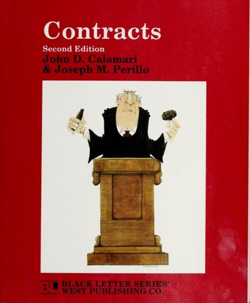 Contracts Paperback Joseph M., Calamari, John D. Perillo