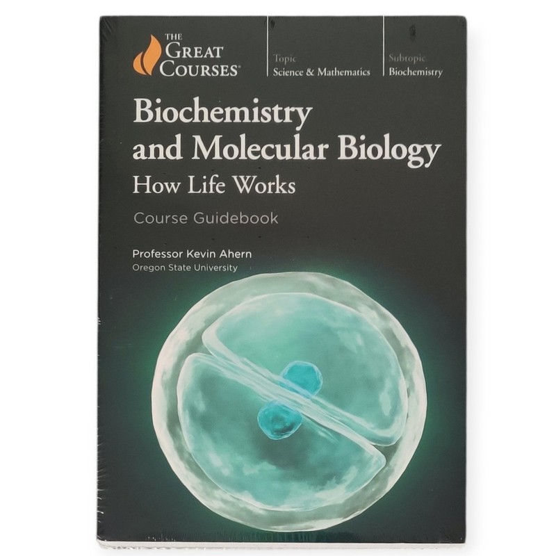 New Biochemistry and Molecular Biology: How Life Works Great Courses DVD & Book