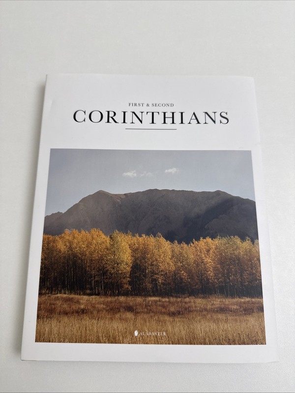 First & Second Corinthians by Alabaster Co. (2022, Hardcover)