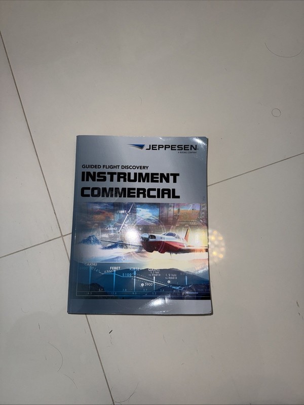 Jeppesen Instrument Commercial by Jeppesen Sanderson Hardcover
