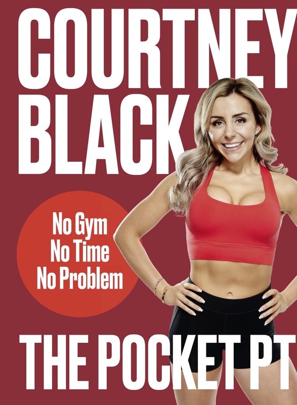The Pocket PT: The ultimate home fitness plan. – hardcover Black, Courtney