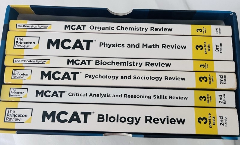 Princeton Review MCAT 2nd Edition X4 & 3rd Edition X2 Study Aid (READ) gallery