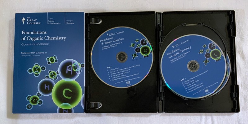 Foundations of Organic Chemistry (DVD, Guidebook) | Great Courses