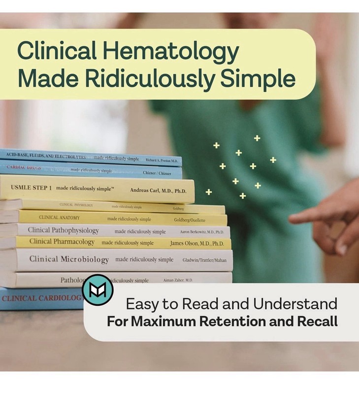 Clinical Hematology Made Ridiculously Simple by Stephen Goldberg, Brand New gallery