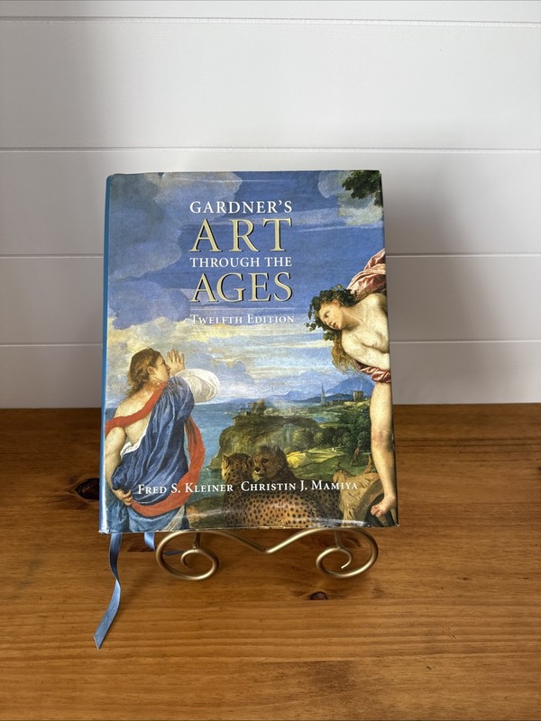 Gardner's Art Through The Ages 12th Edition Hardcover Book by Fred Kleiner w/ DJ gallery