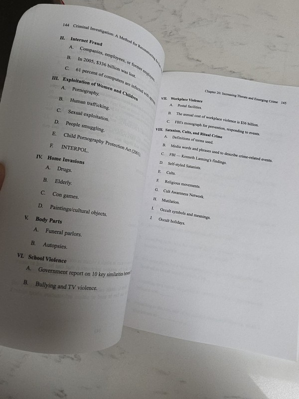 Criminal Investigation A Method For Reconstructing The Past Study Guide... gallery