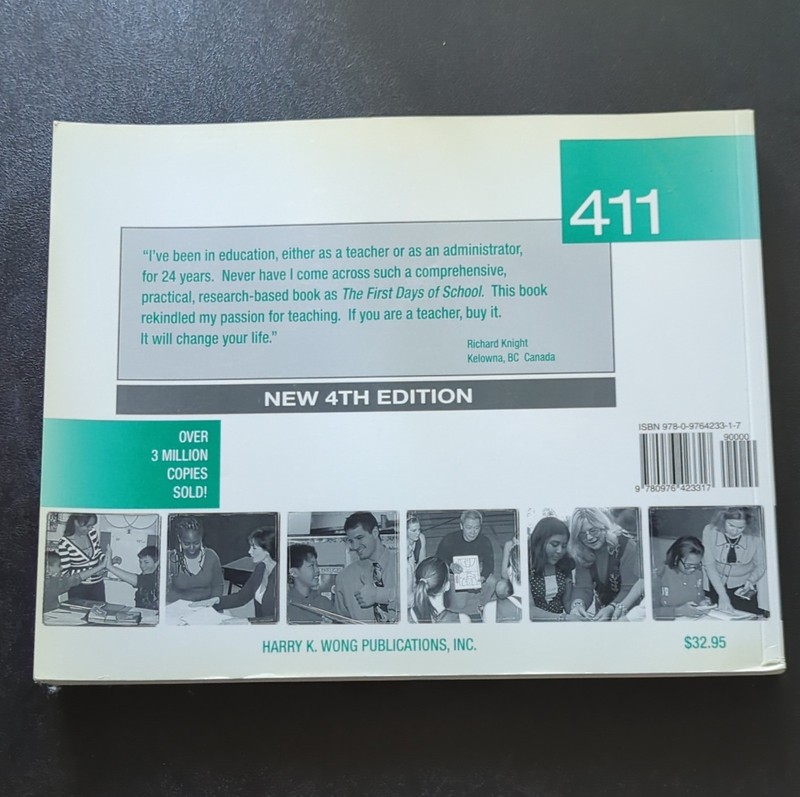 The First Days of School 4th Edition Book by Wong & Wong Includes DVD gallery