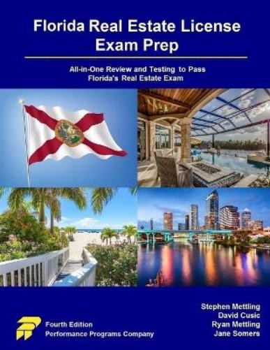 Stephen Mettling David Cusic Ryan Me Florida Real Estate License Exa (Paperback)