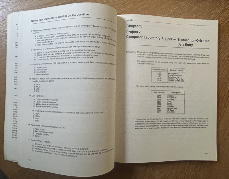Intro to Computers & Data Processing ~ CourseStudent Workbook ~ Shelly & Cashman gallery