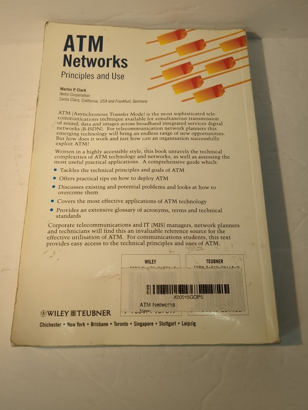Atm Networks: Principles And Use Martin P. Clark gallery