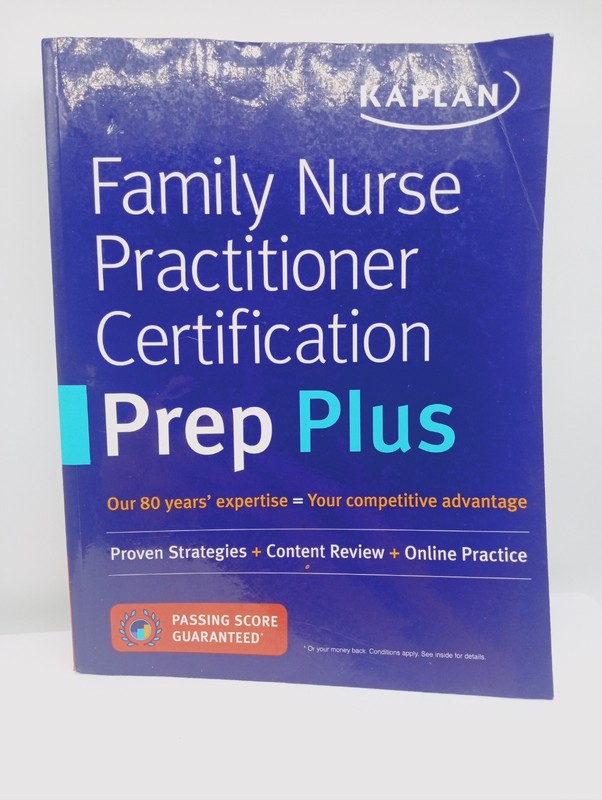 Kaplan Family Nurse Practitioner Certification Prep Plus Paperback Book