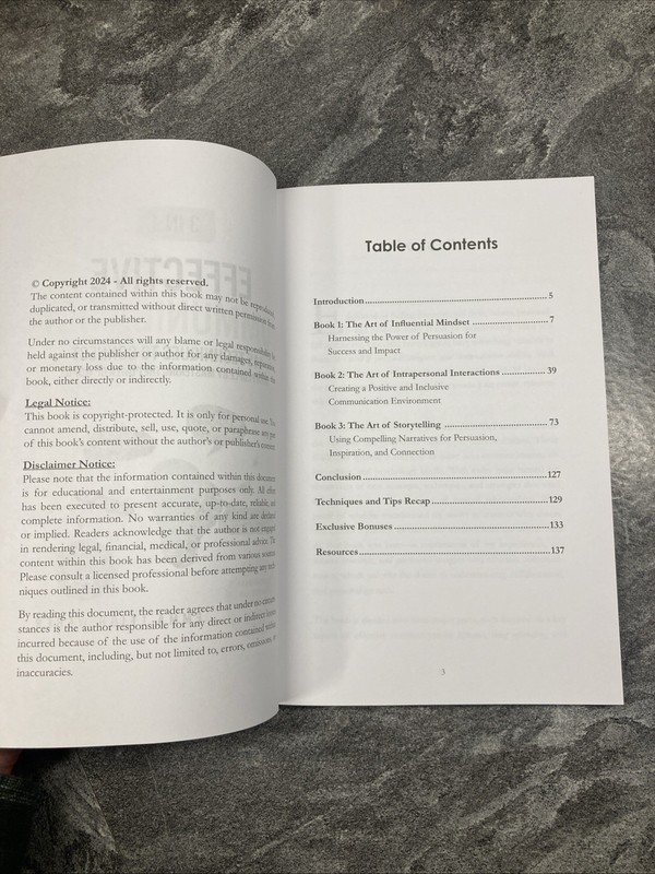 Effective Communication [3-in-1]: 115 Techniques to Connect With People gallery