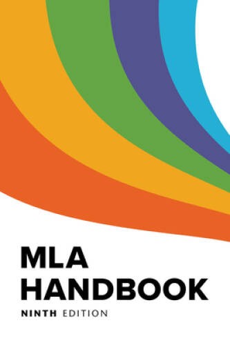 MLA Handbook (MLA Handbook for Writers of Research Ppapers) – ACCEPTABLE