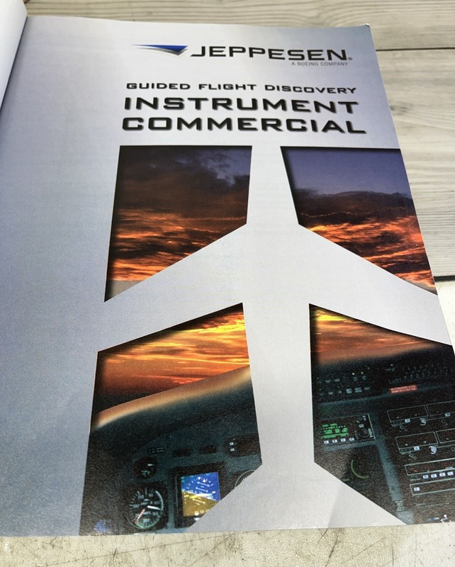 Lot Of 2 Guided Flight Discovery Books, Instrument Commercial, Private Pilot gallery