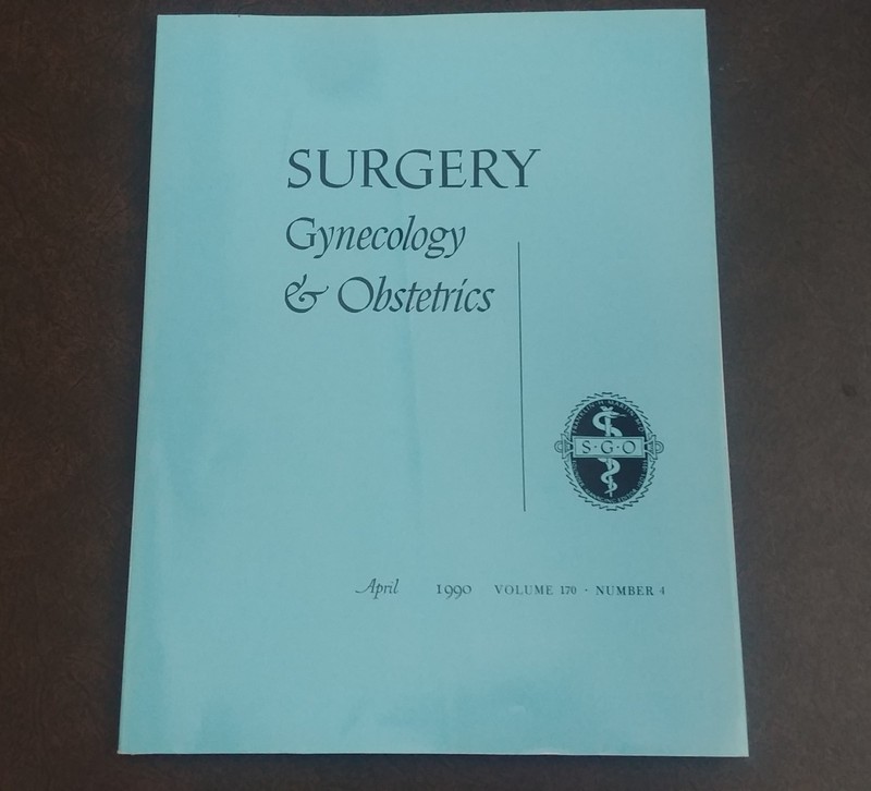 Surgery, Gynecology & Obstetrics Medical Journal Vol. 170 COMPLETE Surgeon 1990 gallery