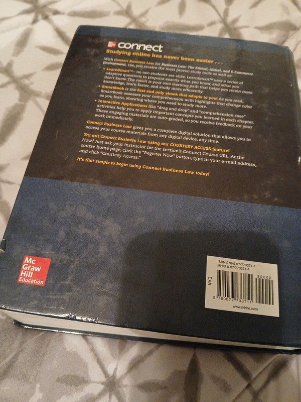 Business Law by 16th edition Jane Mallor, A. James Barnes, Martin A. McCrory... gallery