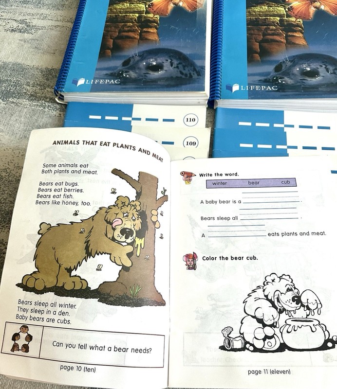 Lifepac/Alpha Omega SCIENCE Grade 1 & 2 Teacher's Ed Key & Units 4 5 6 7 8 9 10 gallery