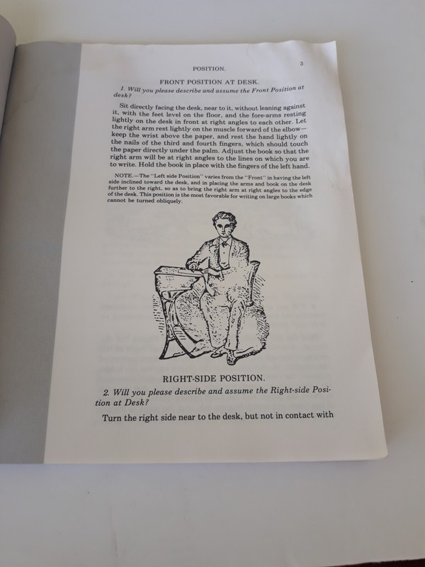 Theory of Spencerian Penmanship 1985 Nine Easy Lessons Mott Media Republication gallery