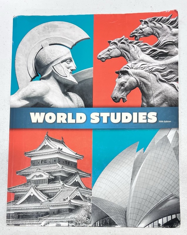 BJU World Studies 5th edition fifth student textbook