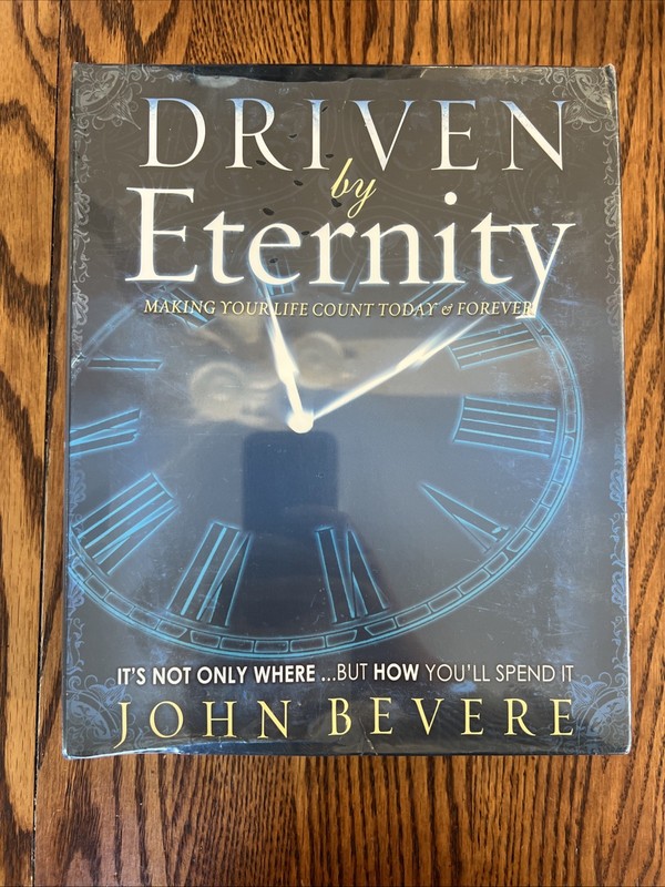 Driven by Eternity John Bevere Making Your Life Count Books DVDs Set SEALED NEW