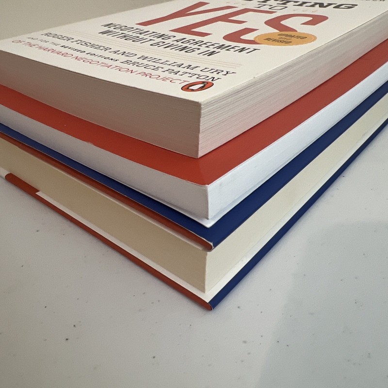 Negotiation & Deal-Making Book Bundle – 3 Book Lot Harvard Business Wall Street gallery