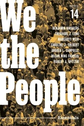 We the People by Benjamin Ginsberg: Used
