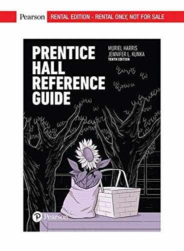 Harris Reference Guide for Writers – Paperback, by Muriel Harris – Very Good
