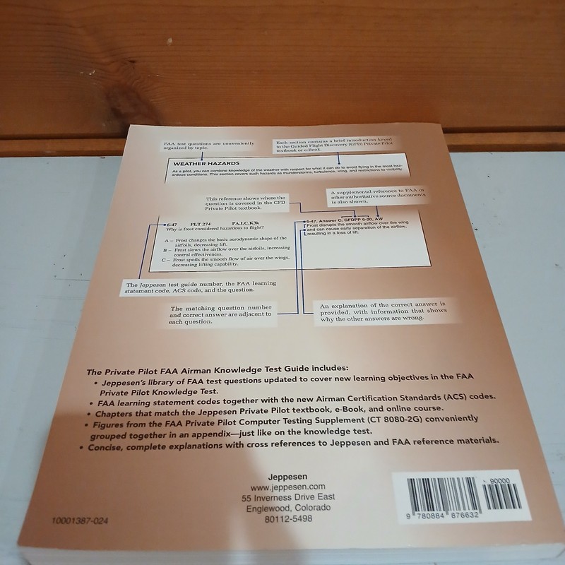 Private Pilot FAA Airmen Knowledge Test Guide by Jeppesen - A Boeing Company NEW gallery