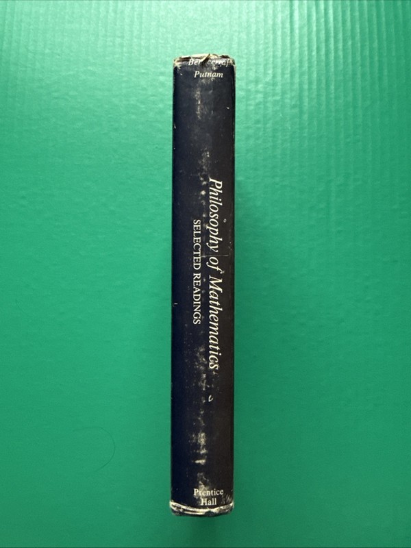 Philosophy of Mathematics (1964) by Paul Benacerraf, 2nd Printing HC w/DJ gallery