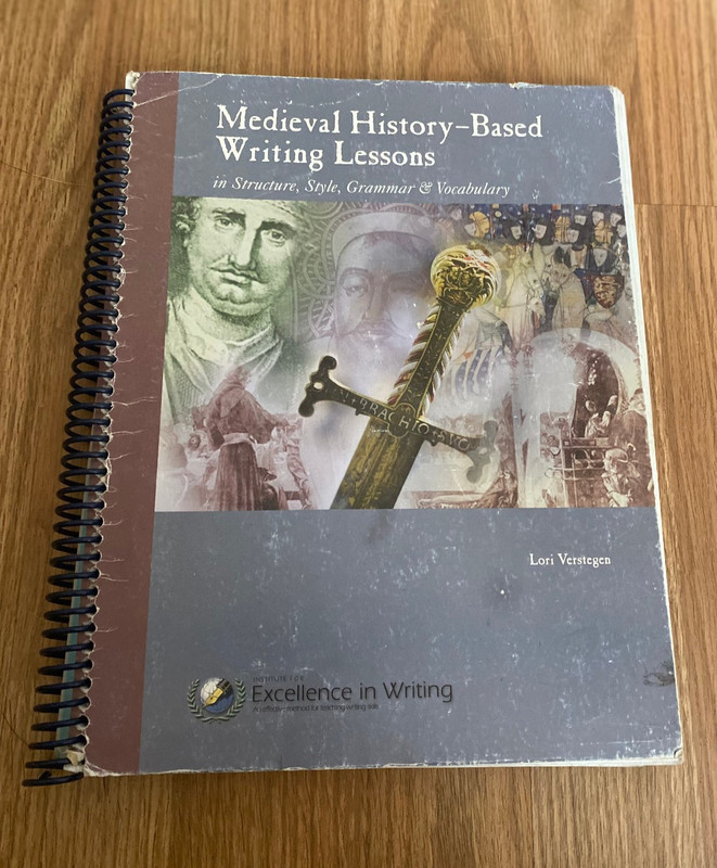 IEW Medieval- Based Writing Lessons Teacher’s Manual Institute Excellence