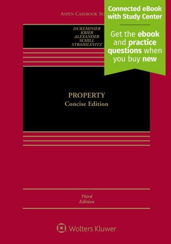 Aspen Casebook/EBOOK : Property : Concise Edition by Lior Jacob Strahilevitz,…