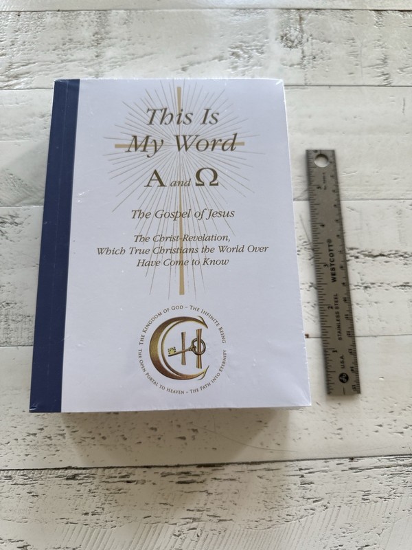 This Is My Word A and Ω Gospel of Jesus Christian Theology PB New & Sealed