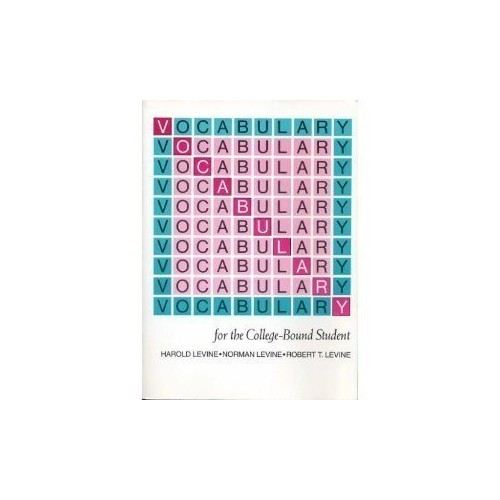 Vocabulary for the College Bou – VERY GOOD