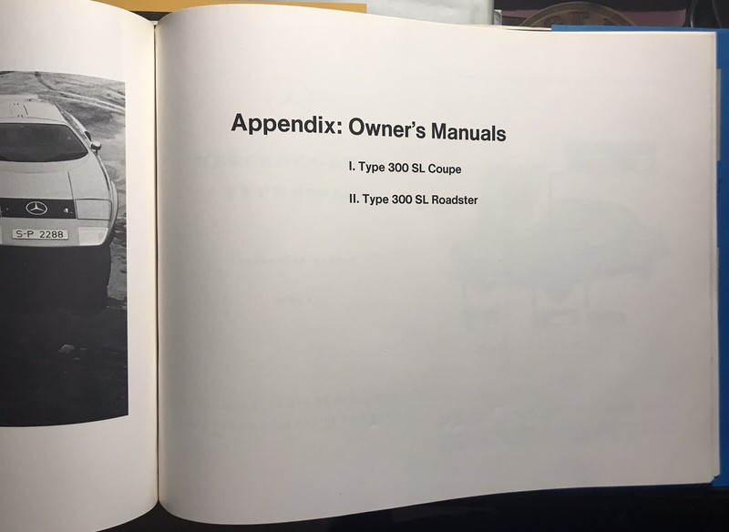 Mercedes-Benz 300SL By W.Robert Nitske, 1974 Second Printing W/ Manual gallery