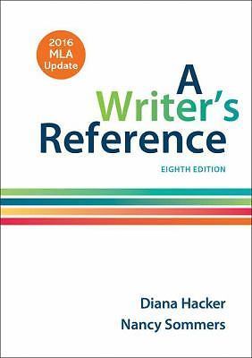 A Writer’s Reference with 2016 MLA Up- 9781319083533, plastic comb, Diana Hacker