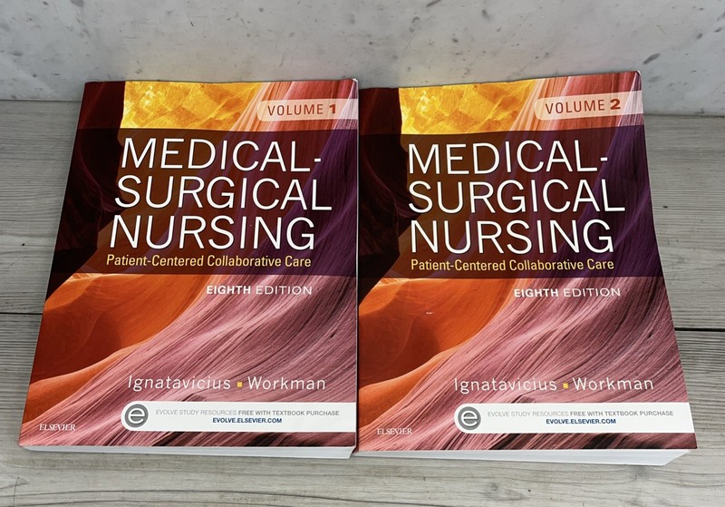 MEDICAL SURGICAL NURSING 8th Edition. Volume 1 & 2 Patient- Centered Care