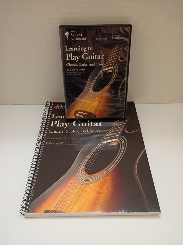 Learning to Play Guitar : Chords Scales and Solos DVD Workbook Colin McAllister