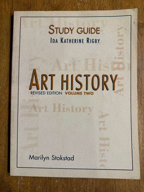 Art History by Marilyn Stokstad Volume 2 Revised (1998, Trade Paperback)