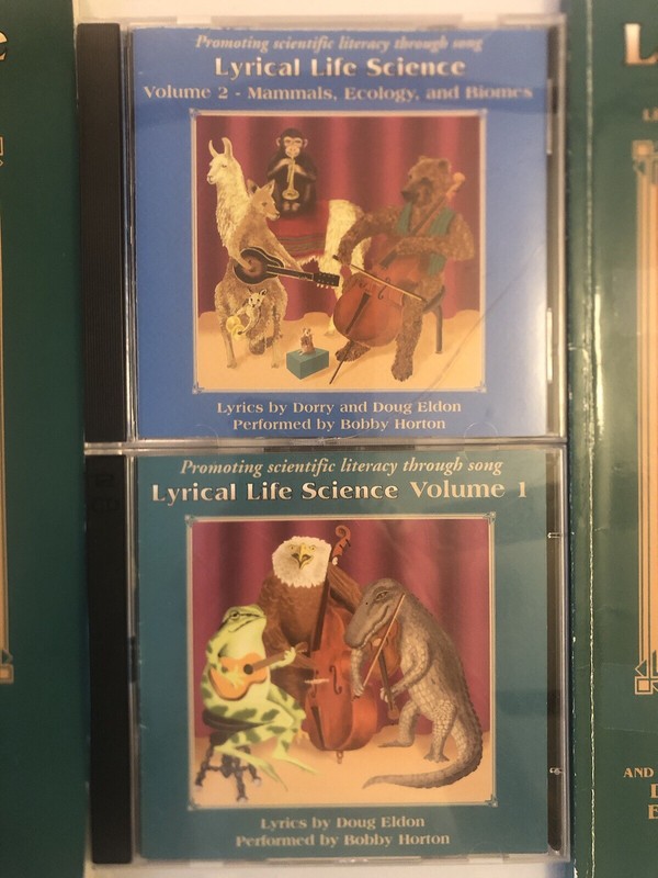 Lyrical Life Science Volume 1 Complete, Clean With Volume 2 CD Only Homeschool gallery