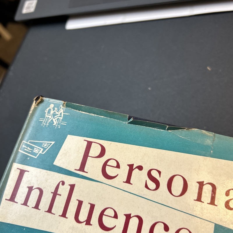 Personal Influence 1955 1st Edition Katz Lazarsfeld Sociology Mass Communication gallery