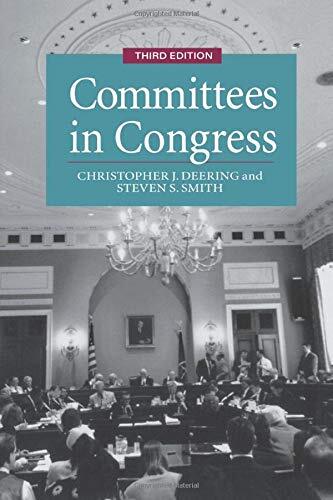 Committees in Congress, 3e
