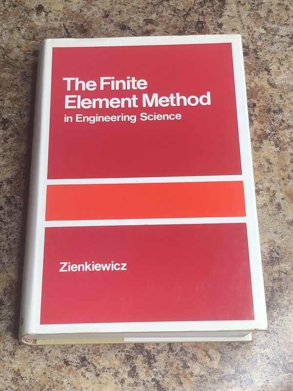 The Finite Element Method In Engineering Science Zienkiewicz VTG 1971 HC Physics