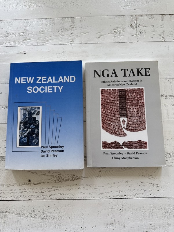 New Zealand Society & Nga Take Ethnic Relations 1990-1991 Spoonley Books