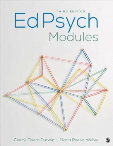 EdPsych Modules – Paperback By Durwin, Cheryl Cisero – GOOD